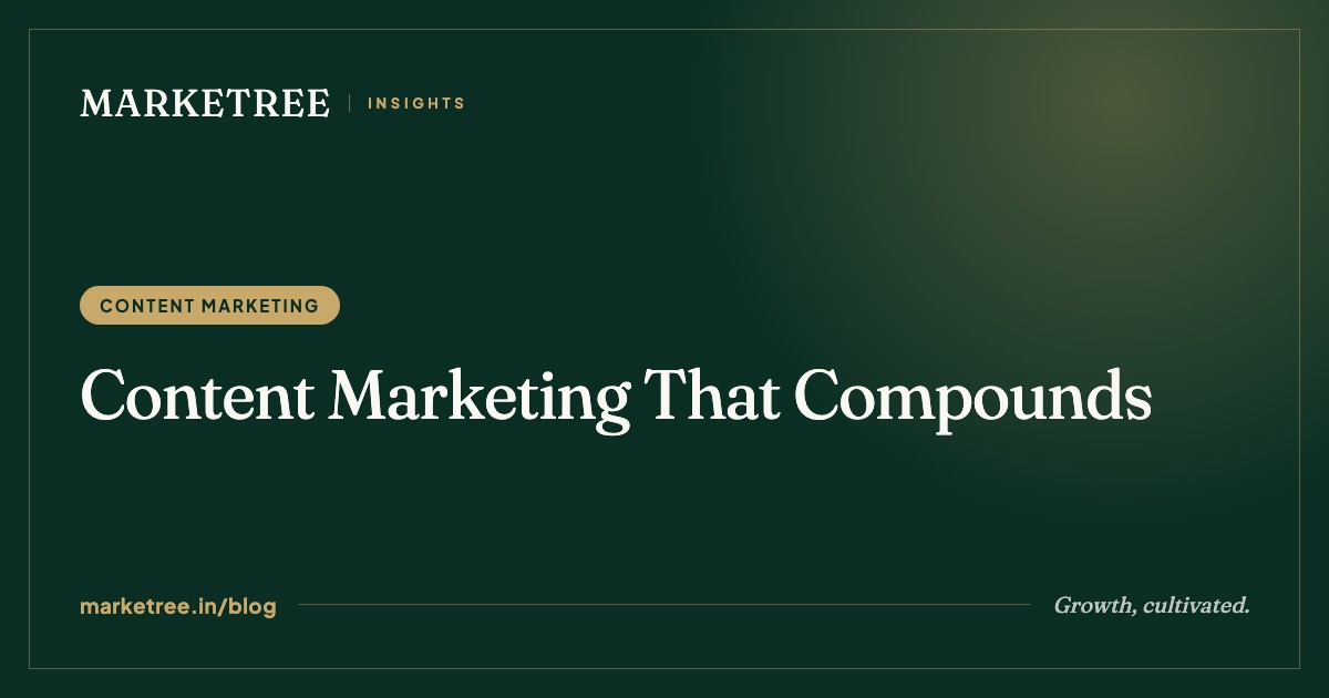 Content Marketing That Compounds: A 2026 Framework